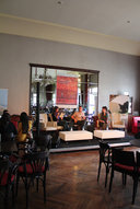 K. Adimi, C. Oumhani et A. Baïda au Café R.